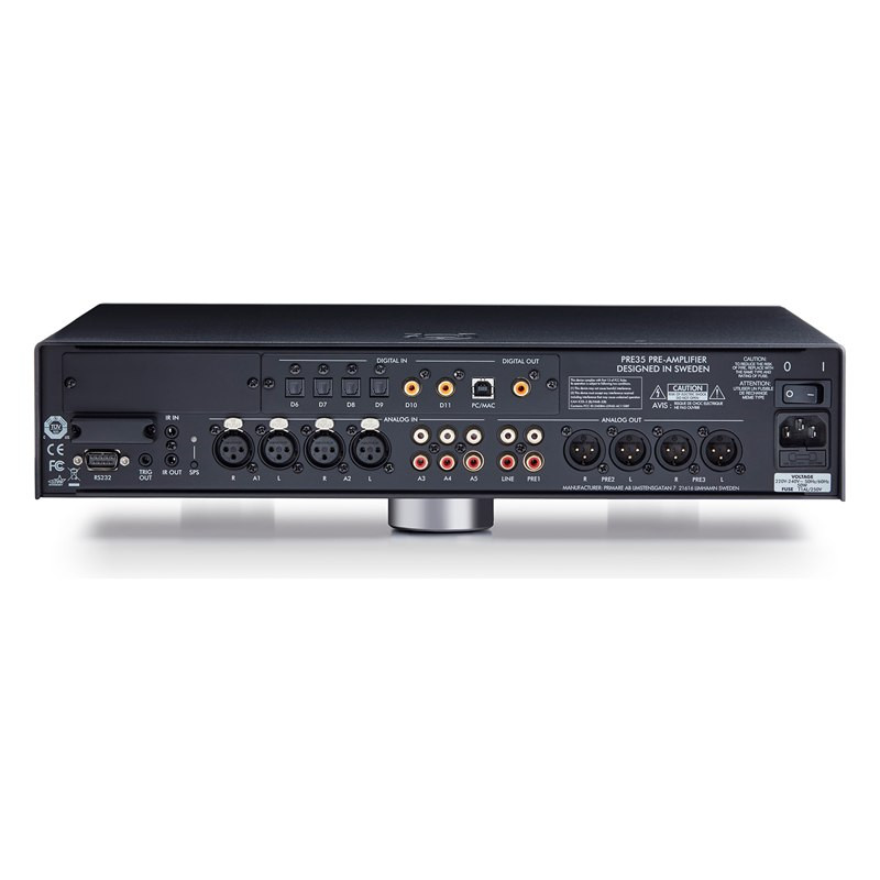 Primare PRE35 DAC DM36, panel trasero