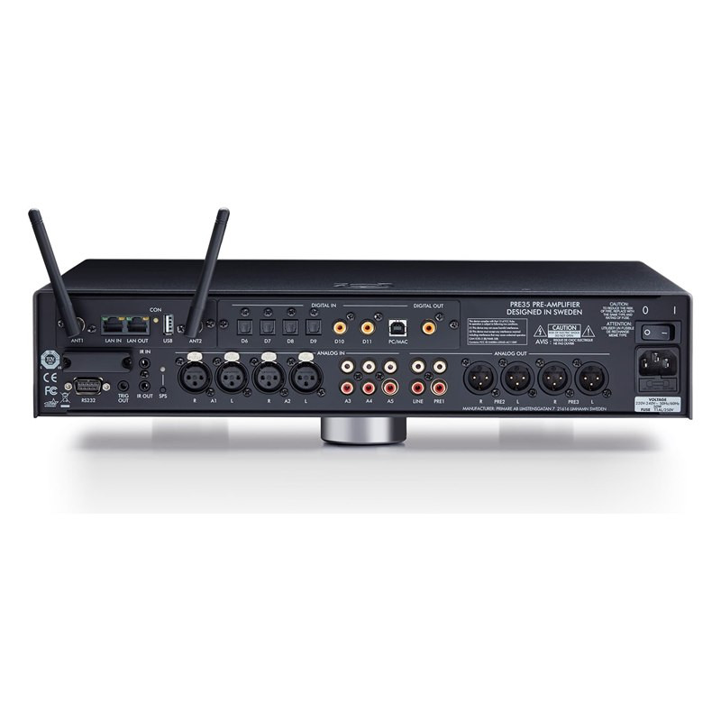 Primare PRE35 DAC DM36, panel trasero