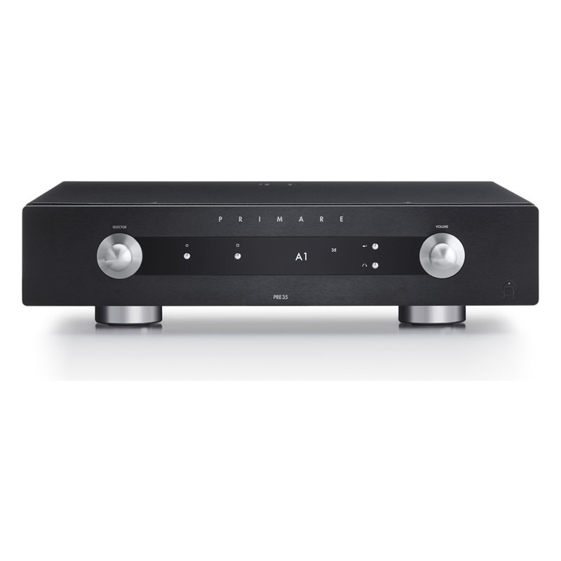 Primare PRE35 Prisma DM36, vista frontal, en negro, negro