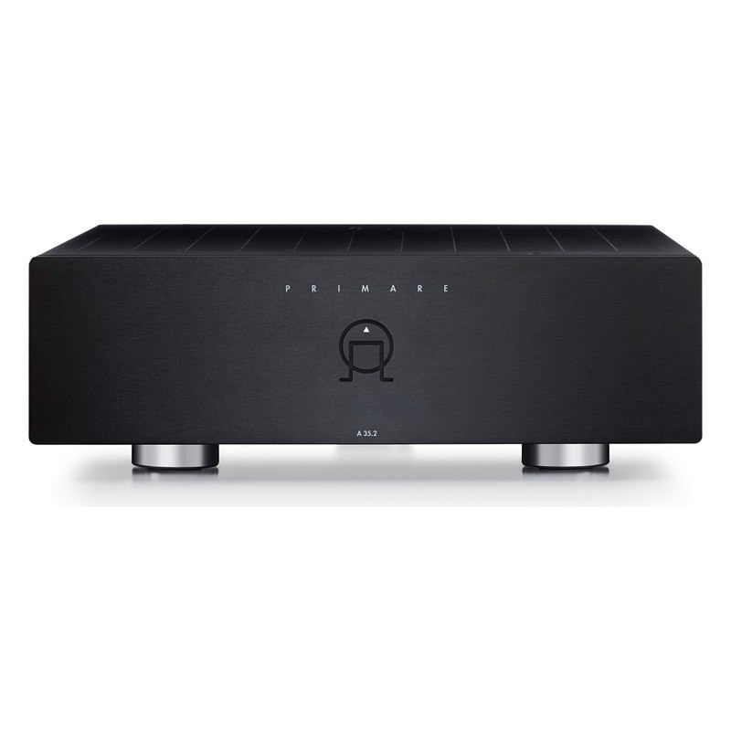 Primare A35.2, vista frontal, en negro, negro