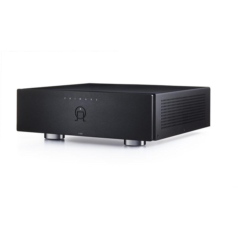 Primare A35.8, vista lateral, en negro, negro