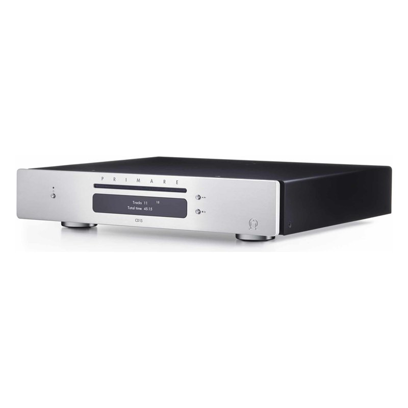 Primare CD15 Prisma, vista lateral, en titanio, titanio