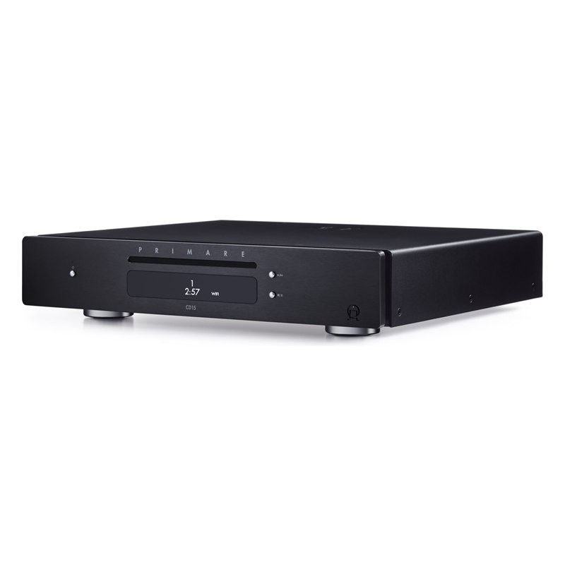 Primare CD15 Prisma, vista lateral, en negro, negro