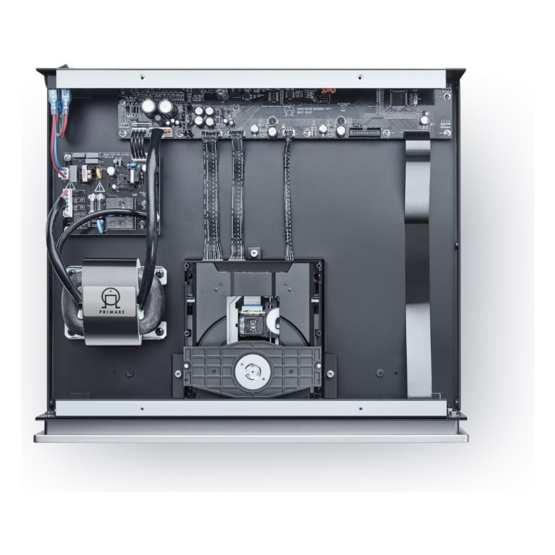 Primare DD35, vista interior