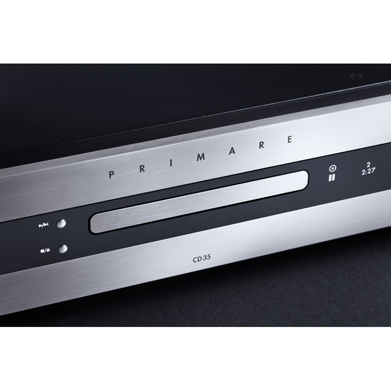 Primare CD35, detalle, en titanio, titanio