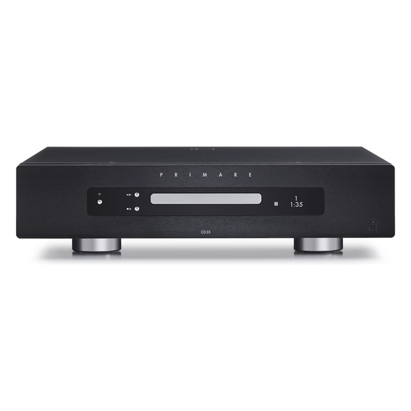 Primare CD35 Prisma, vista frontal, en negro, negro