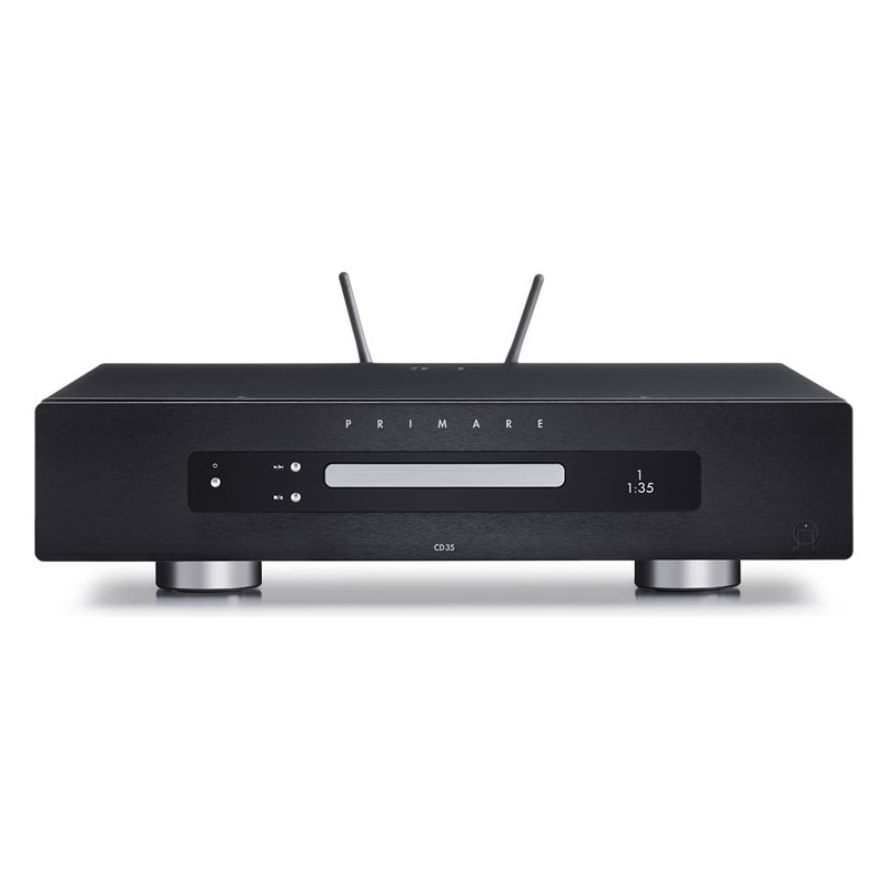 Primare CD35 Prisma, vista frontal, en negro, negro