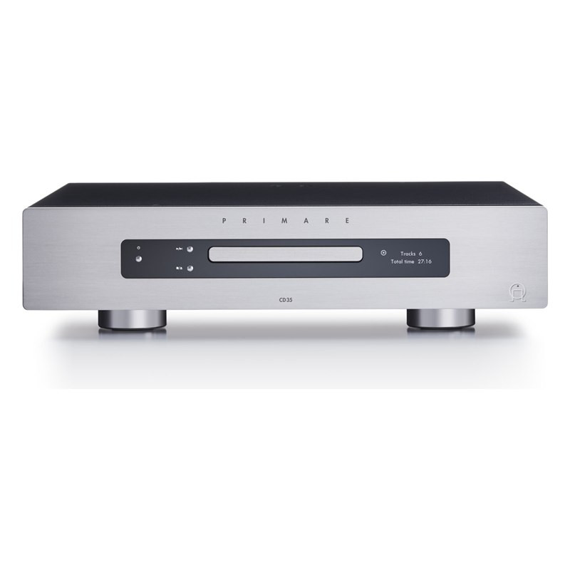 Primare CD35 Prisma, vista frontal, en titanio, titanio