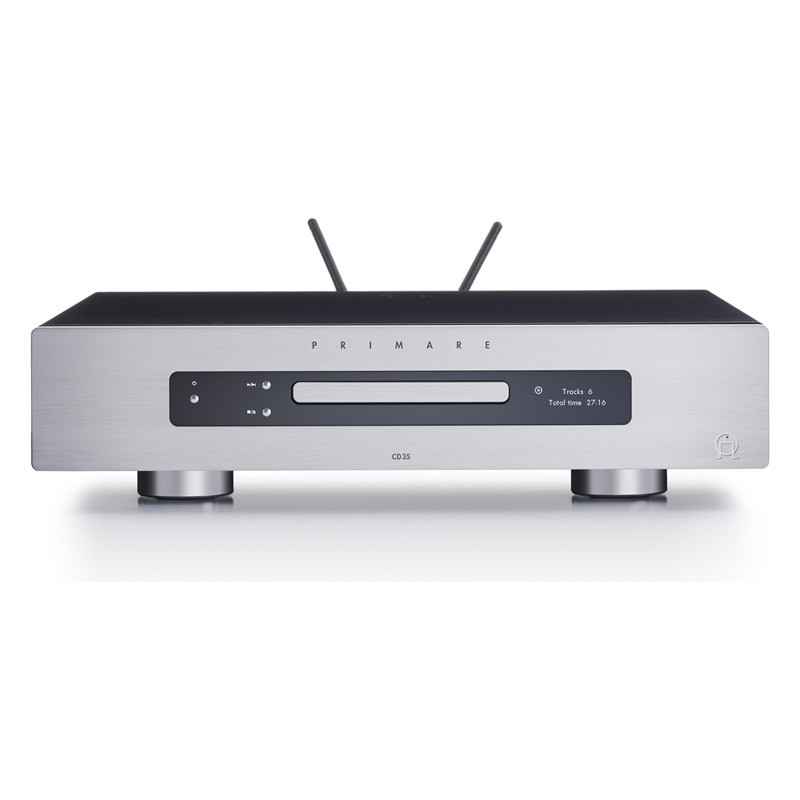 Primare CD35 Prisma, vista frontal, en titanio, titanio