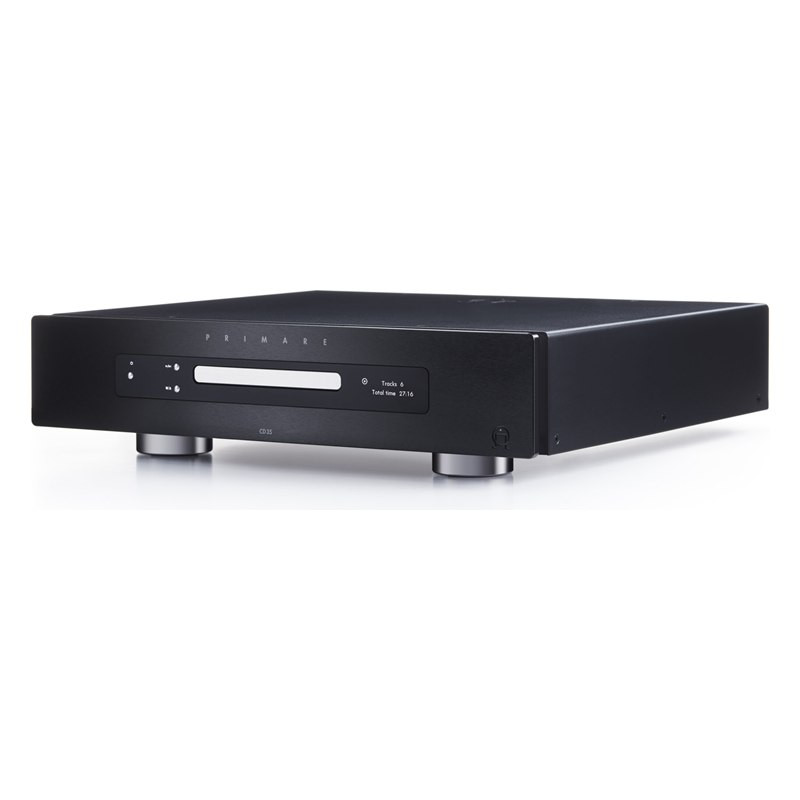 Primare CD35 Prisma, vista lateral, en negro, negro