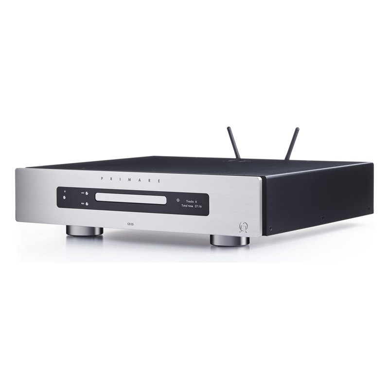 Primare CD35 Prisma, vista lateral, en titanio, titanio
