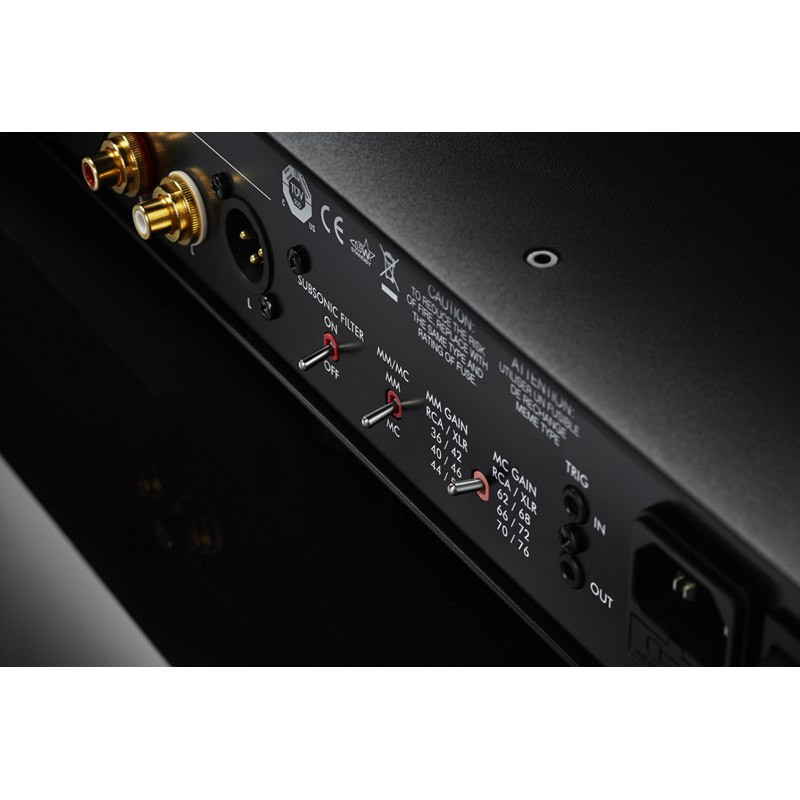 Primare R35, panel trasero