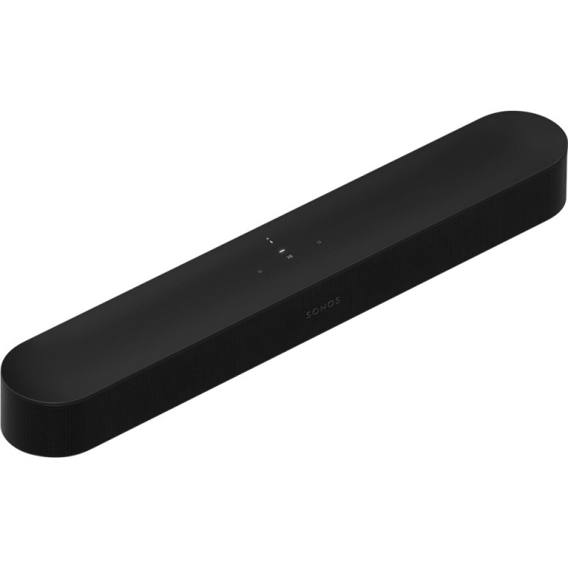 Sonos Beam (Gen 2) en negro, vista en ángulo