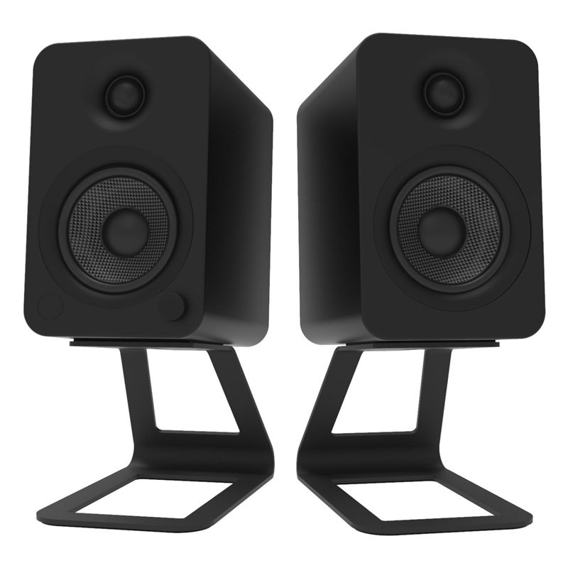 Kanto SE4 con un altavoz, negro mate