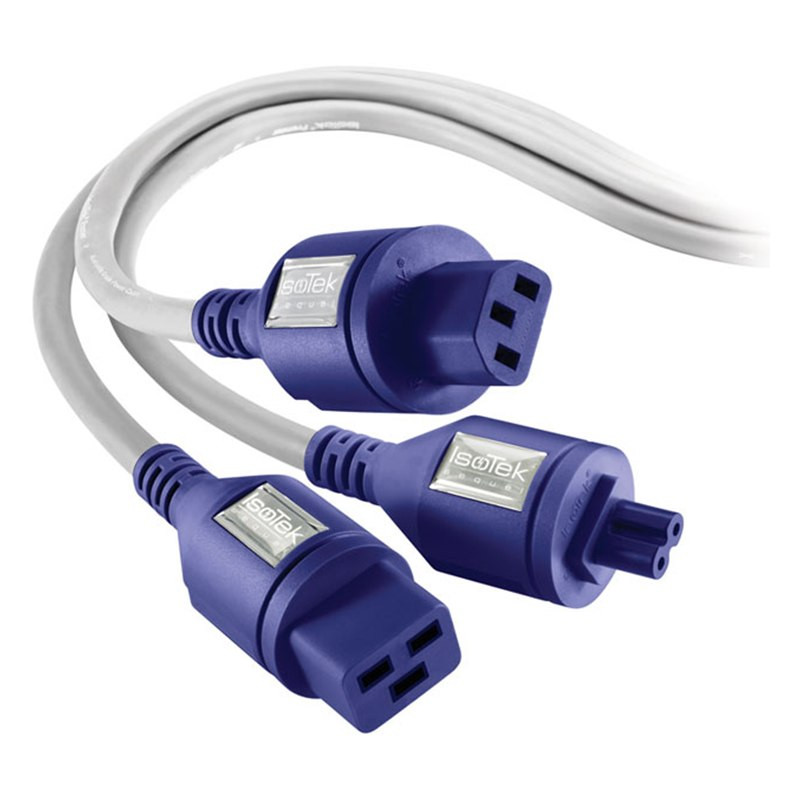 IsoTek EVO3 Sequel, conectores con baño de oro