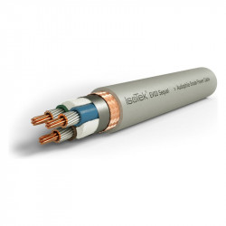 IsoTek EVO3 Sequel, sección del cable con la malla de cobre OFC