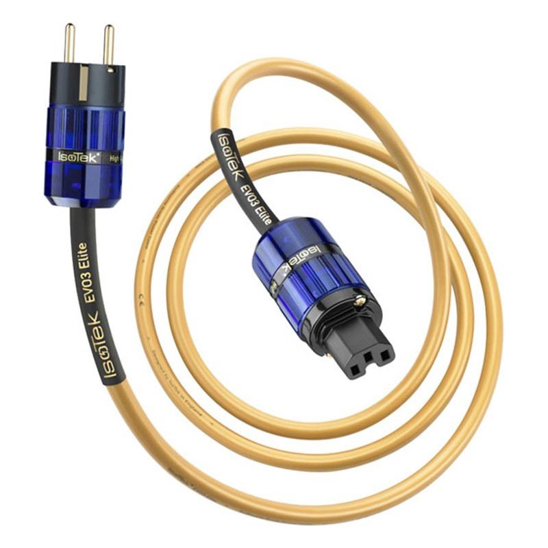 IsoTek EVO3 Elite, con clavija Schuko y conector C15, conector C15