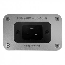 IsoTek V5 Sirius, entrada IEC C20 de 16 A, plata