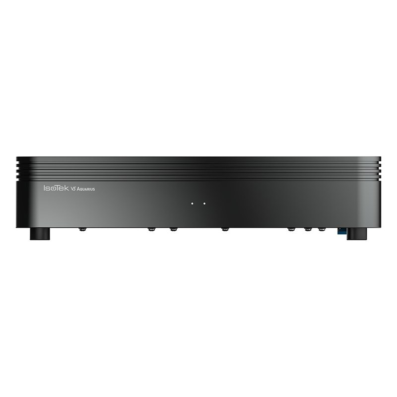 IsoTek V5 Aquarius, frontal, negro