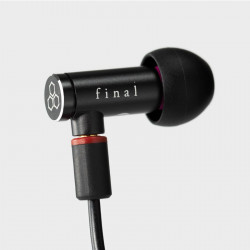 Final E4000, cápsula de aluminio negro