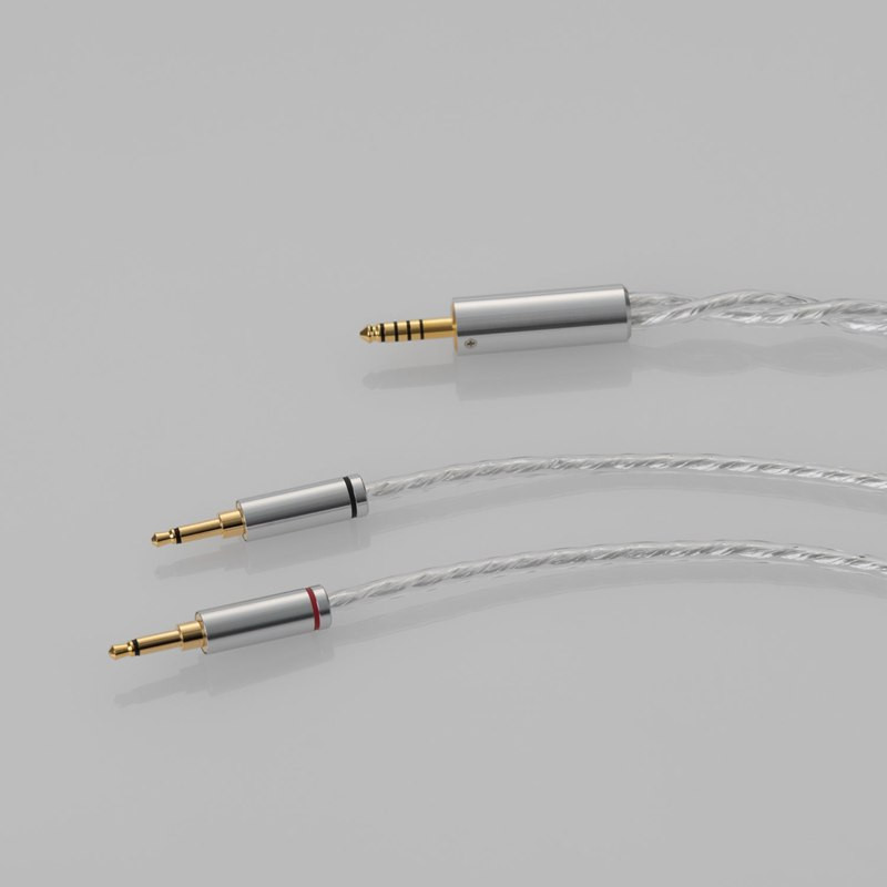 Final DX4000 CL, cable plateado con clavija de 4,4 mm