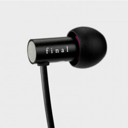Final E2000, cápsula de aluminio negro mate