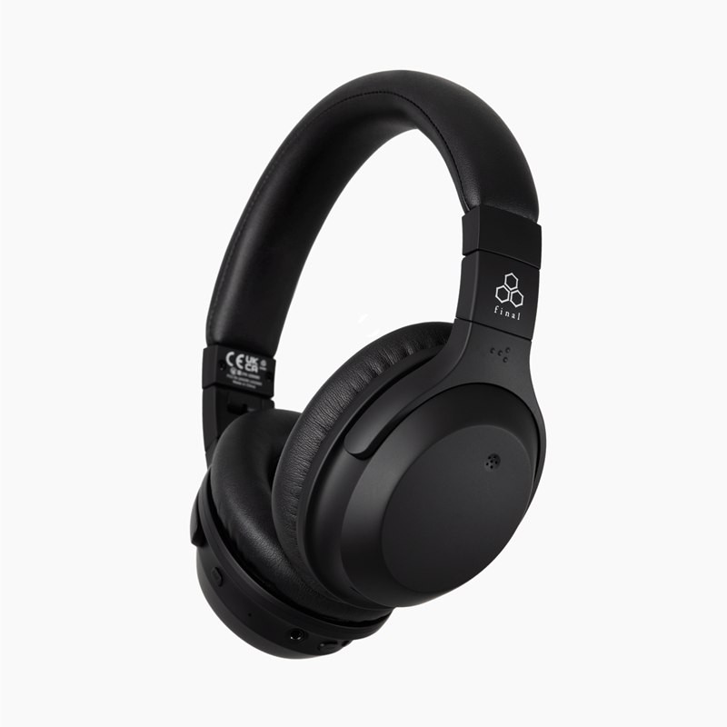 Final UX2000, auriculares negros, negro