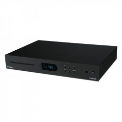 Audiolab 6000CDT, vista de tres cuartos en negro