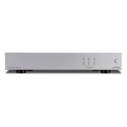 Audiolab 6000N Play, frontal en plata