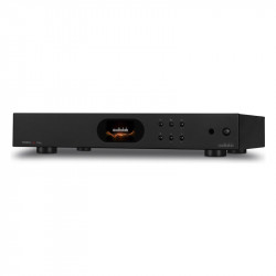 Audiolab 7000N Play, vista de tres cuartos en negro