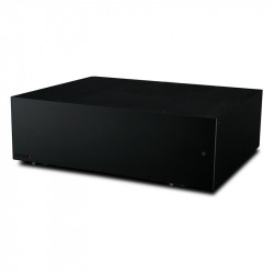 Audiolab 8300XP, vista en tres cuartos, negro