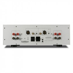 Audiolab 8300XP, panel trasero, plata