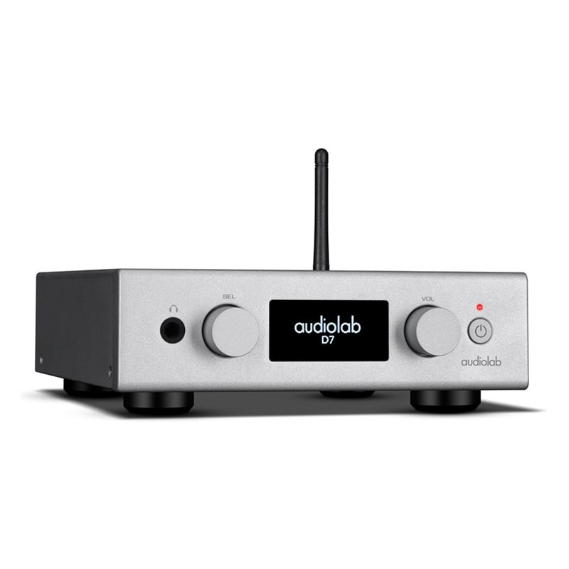 Audiolab D7 plata desde el otro lado