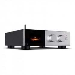 Audiolab D9 plata desde el otro lado