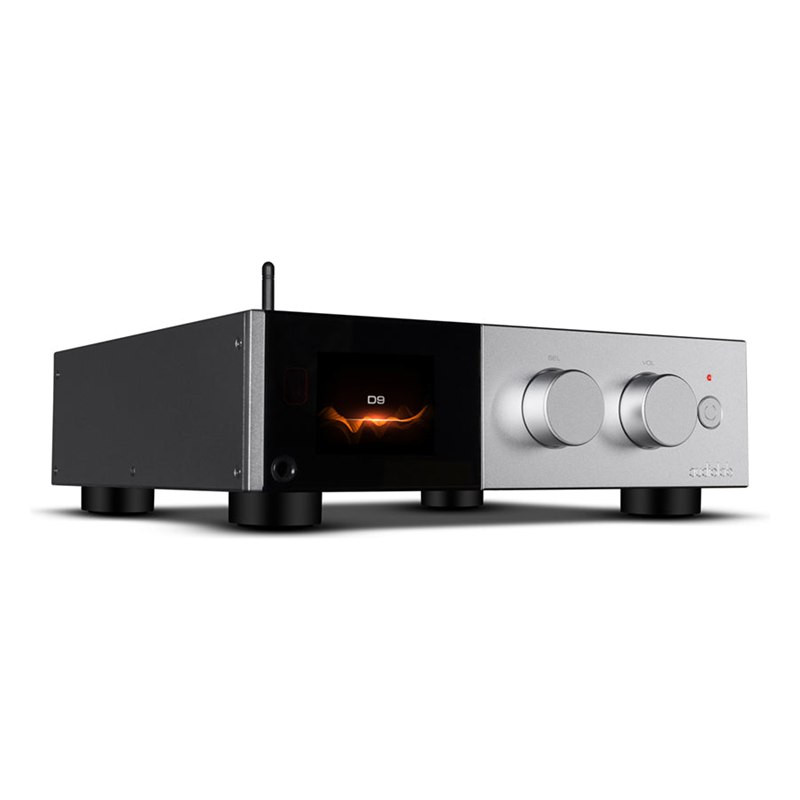 Audiolab D9 plata desde el otro lado