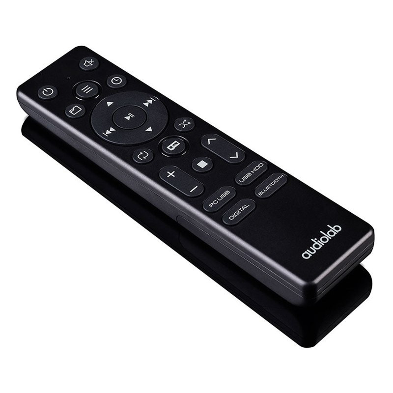 Audiolab D9, mando a distancia en perspectiva