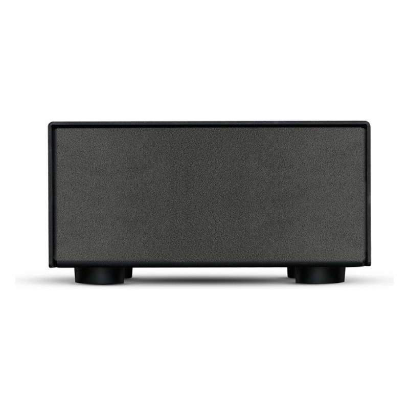 Audiolab DC Block, frontal del DC Block negro