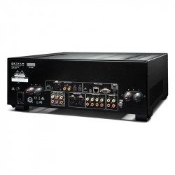 Anthem STR Integrated, panel trasero de tres cuartos en negro