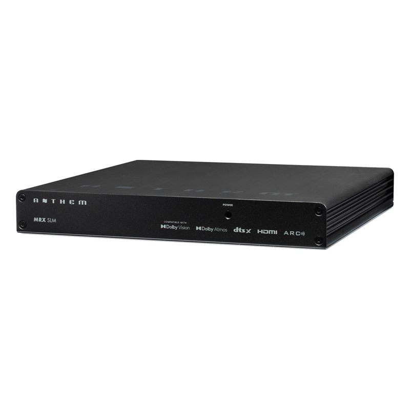 Anthem MRX SLM 4K, vista de tres cuartos