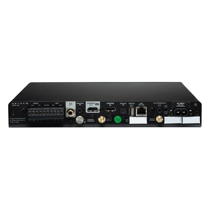 Anthem MRX SLM 4K, panel trasero