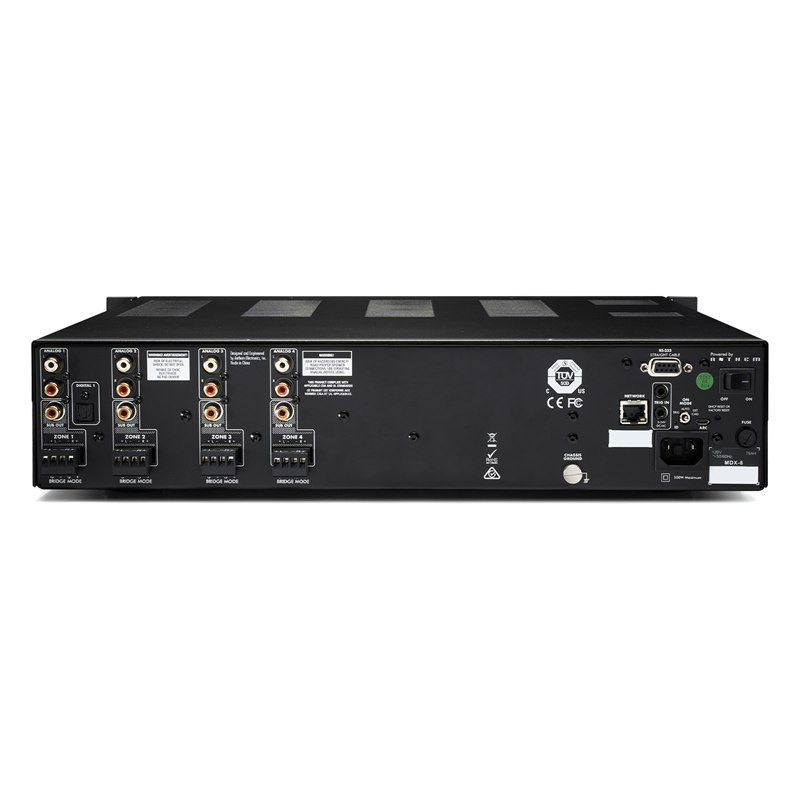 Anthem MDX-8, panel trasero