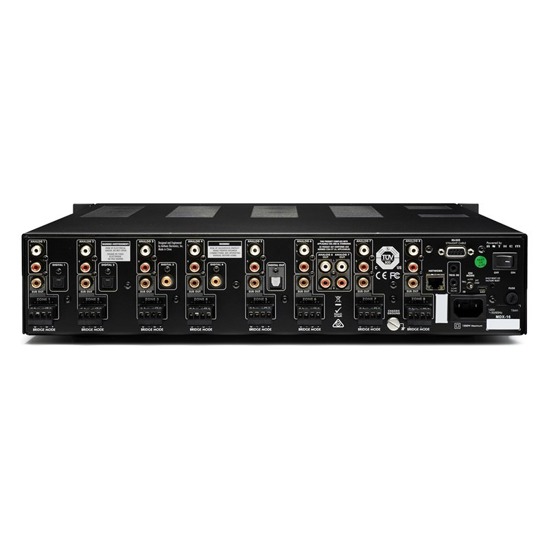 Anthem MDX-16, panel trasero