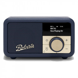 Roberts Revival Petite 2, vista frontal, azul medianoche