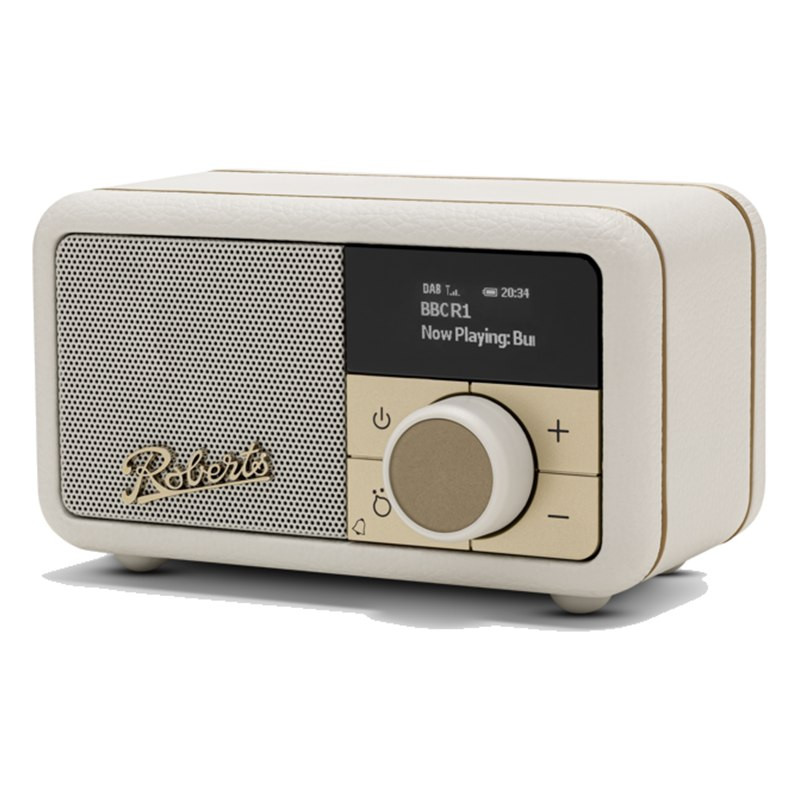 Roberts Revival Petite 2, vista de tres cuartos, crema
