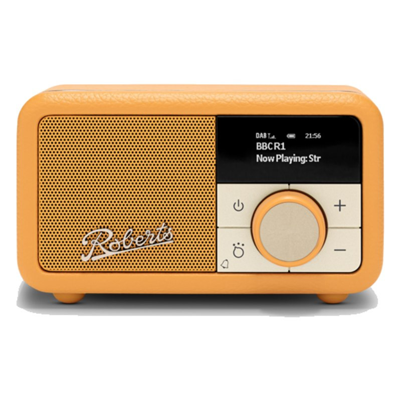 Roberts Revival Petite 2, vista frontal, amarillo dorado