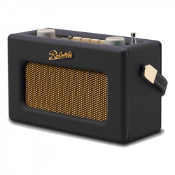 Roberts Revival Uno BT, vista frontal, negro
