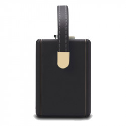 Roberts Revival Uno BT, lateral con el asa, negro