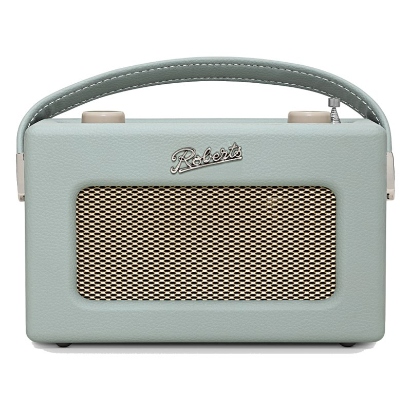 Roberts Revival Uno Solar, vista frontal, azul celeste