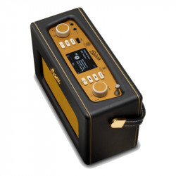 Roberts Revival iStream 3L, vista desde arriba, negro
