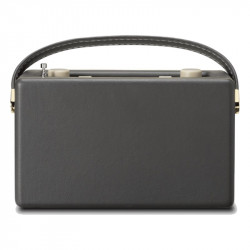 Roberts Revival iStream 3L, trasera, gris carbón